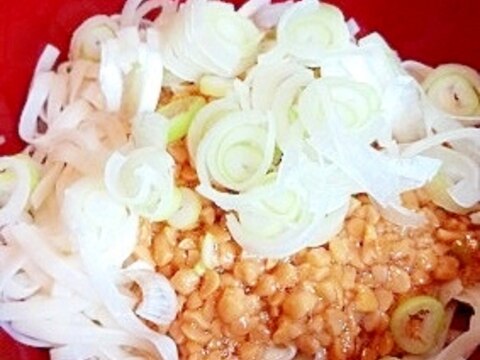 【糖質制限×低カロリー】糖質０麺で納豆うどん風
